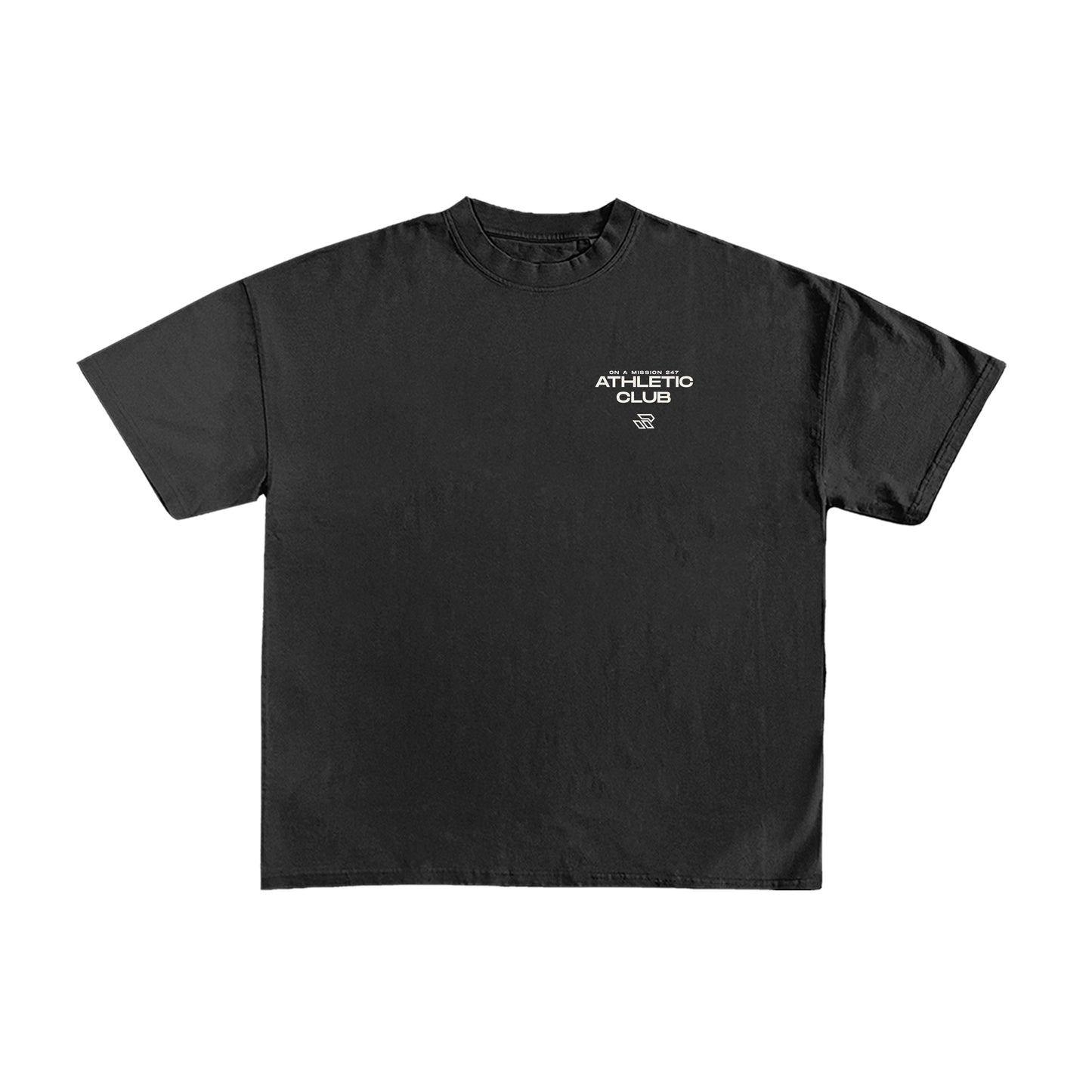 ATHLETIC CLUB OVERSEIZED SHIRT (BLACK)